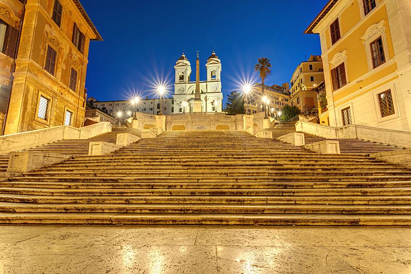Hiszpańskie schody w Rzymie
