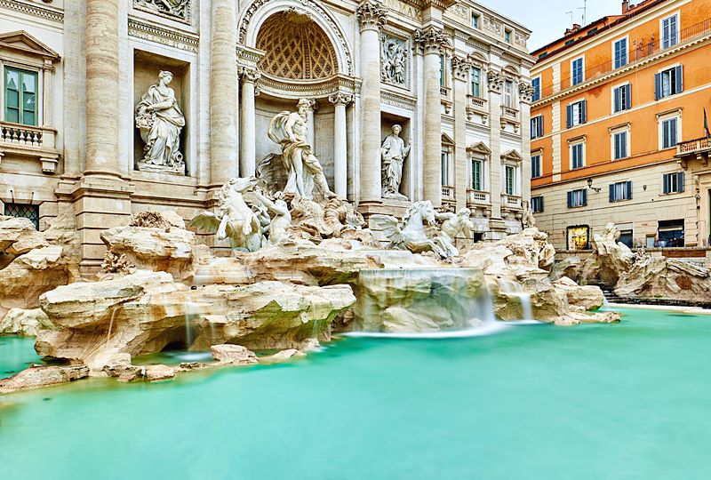 fontanna w rzymie