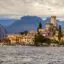 Malcesine – atrakcyjny port i kurort nad jeziorem Garda we Włoszech