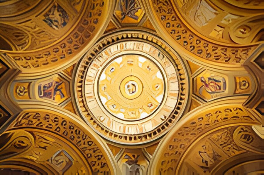 Bazylika św. Stefana zachwyca swoim wnętrzem, które jest wynikiem mistrzowskiej pracy węgierskich artystów.