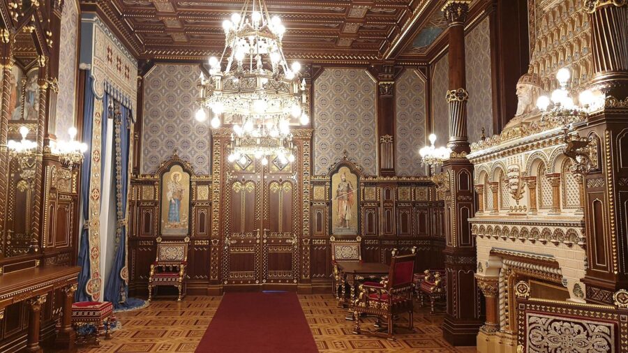 Sala św. Stefana na Zamku Królewskim w Budapeszcie